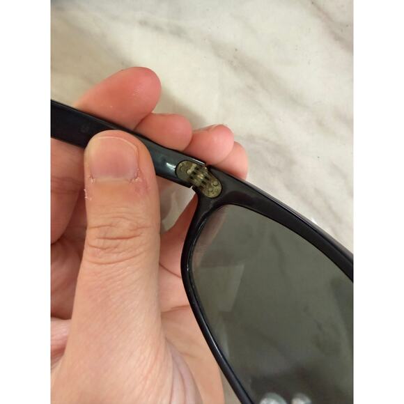 Vintage Ray-Ban Balorama Black Sunglasses (Clint Eastwood, Dirty Harry)